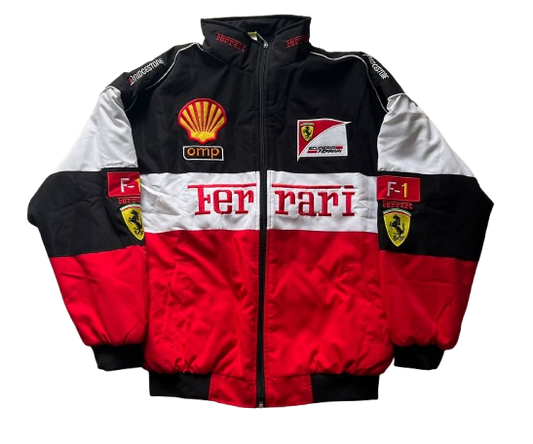 Vintage Ferrari Tricolor Jacket