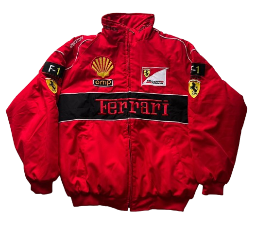 Red Ferrari Vintage Jacket